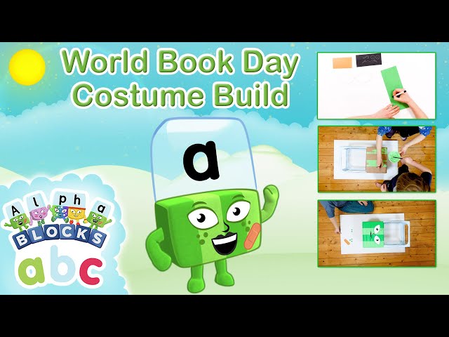 @officialalphablocks - World Book Day | Make your own Alphablocks Costume