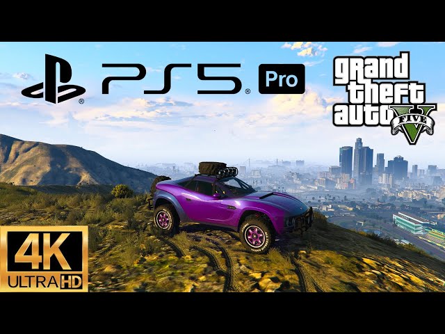 Off Roading Again GTA V PS5 Pro 4K 60FPS