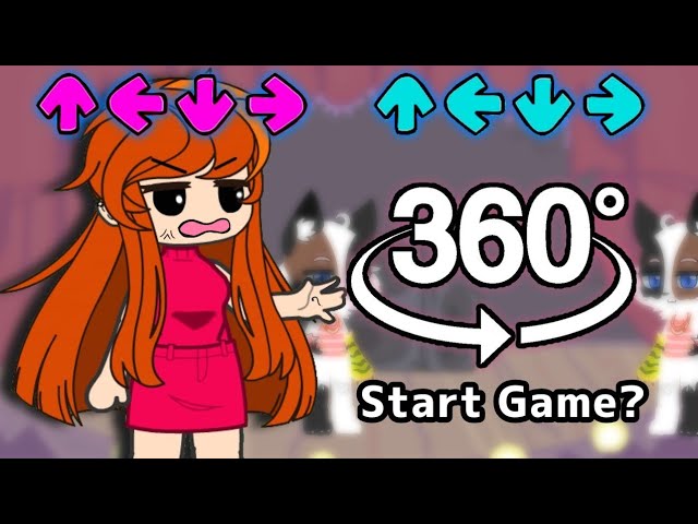 FNF Gacha Game But It's 360° 😳👆