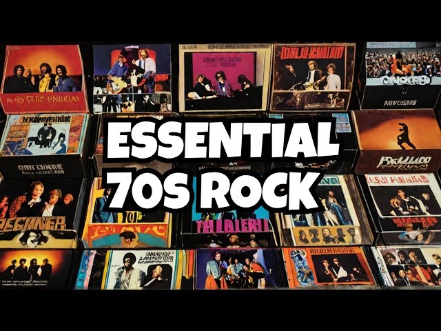 15 Essential 70s ROCK Albums!