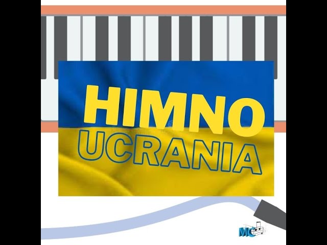 himno ucrania melódica y piano