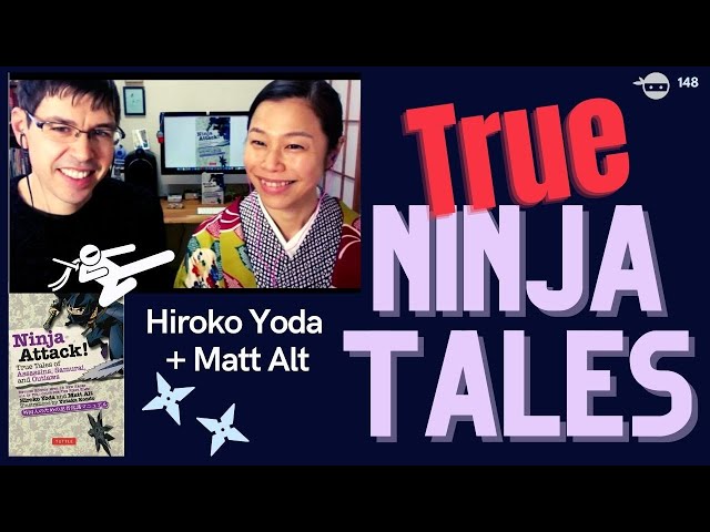 Real-Life Ninja Stories, Folklore and History Fun | Ninja-Attack Authors Matt + Hiroko #ssl148