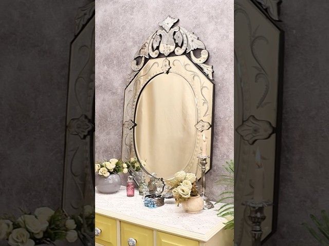 The Easy Way to Create a Luxurious Look with a Venetian MIRROR in Just 10 Minutes