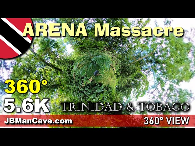 ARENA FOREST MASSACRE 360° VR 5.6K Trinidad and Tobago Caribbean JBManCave.com