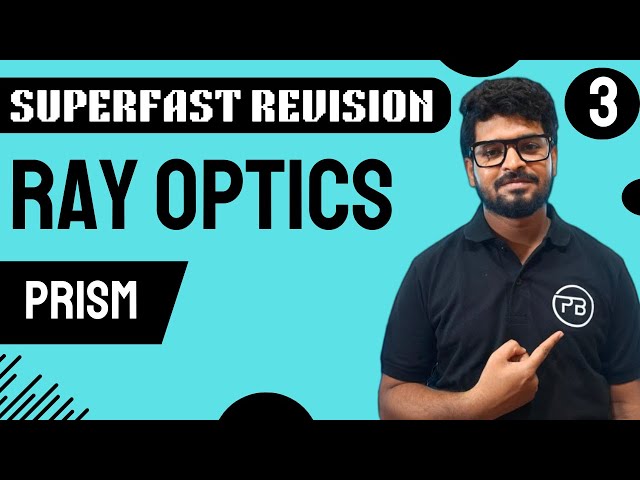 Ray Optics | Superfast Revision | Prism