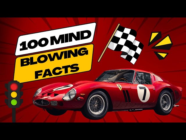 100 Mind Blowing Facts About Cars You Never Knew!