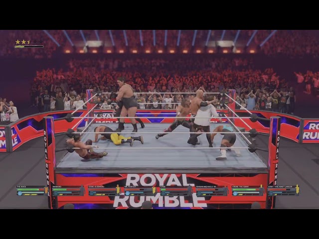 WWE 2K24 Legends Royal Rumble