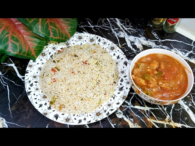 Fry rice with chicken shashlik Recipe || pakistani cooking channel