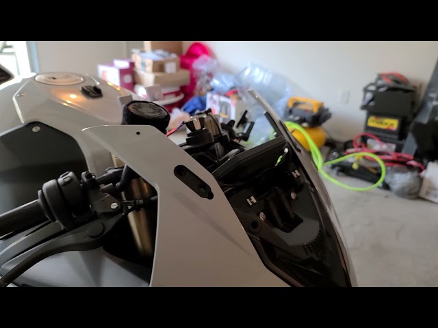 2020 BMW S1000RR handlebar mirrors/LED signals install | custom 3d print parts