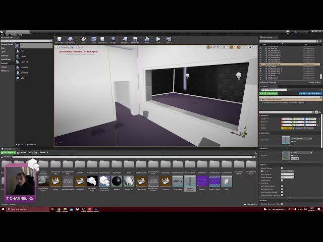 Unreal Dev Stream - Building a Gallery - Audio Studios