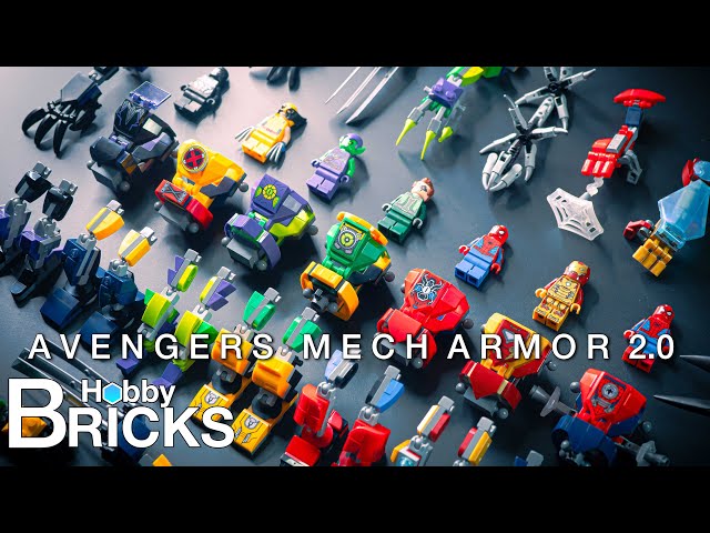 Lego Avengers Mech Armor | Speed Build | Beat Building