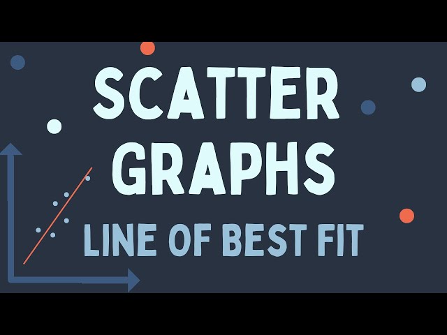 Scatter Graphs: Line Of Best Fit