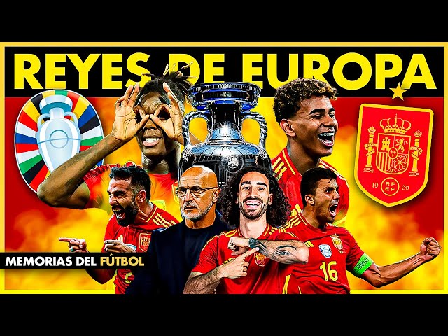 SPAIN EURO 2024 Champion 🇪🇸 🏆 The 4th Euro Cup of La Roja