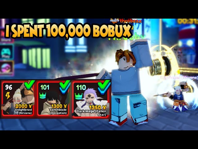 I Spent 100k Robux To Create This Insane Team -Anime Adventures