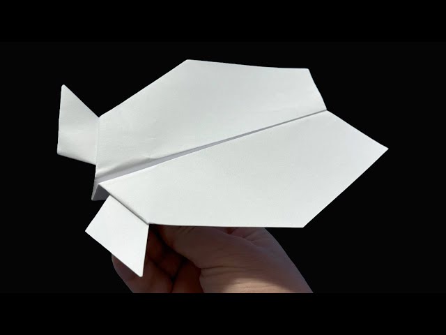 How to Make an Unusual Paper Airplane That Flies Far