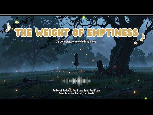 The Weight of Emptiness: Emotional Piano & Strings for Profound Reflection 🎹🌌