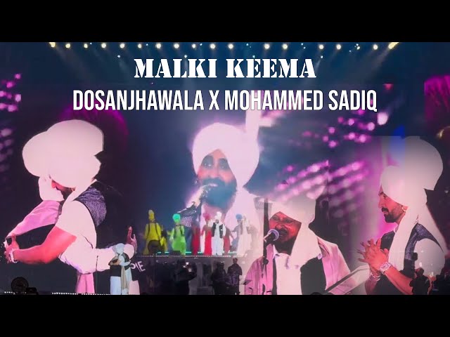 Malki Keema by Diljit Dosanjh & Mohammed Sadiq Full Video || Ludhiana Show Goes Viral