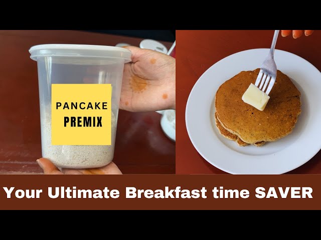 How to Make Pancake Premix at Home| Oatmeal Pancake Premix| ओटस् रेसपी |