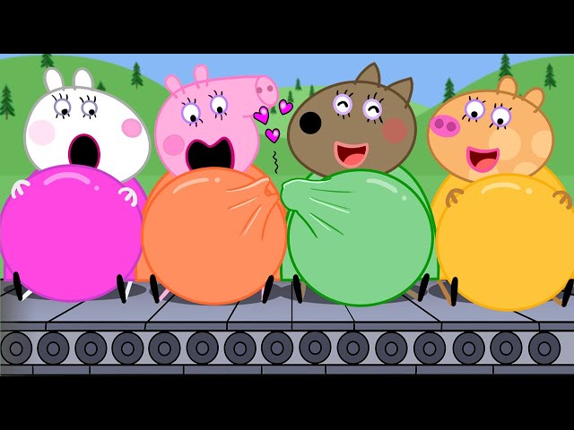 (Peppa Pig) Brewing Cute Baby Factory - Mummy Pig is Pregnant | Peppa Pig Funny Animation