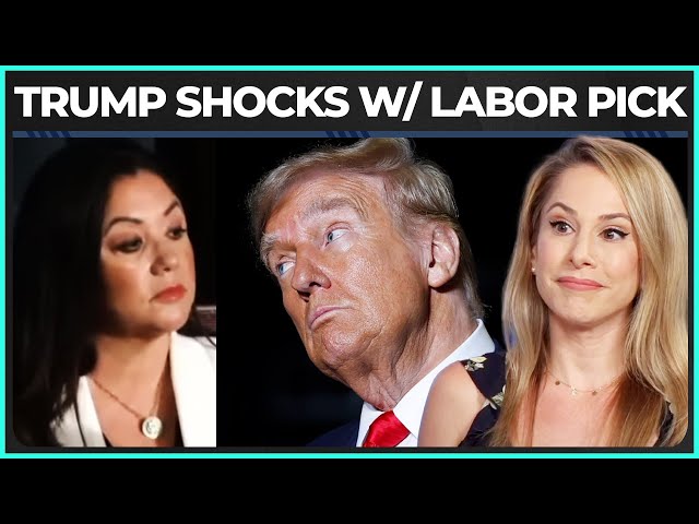 Cenk, Ana React To Trump’s UNEXPECTED Labor Secretary Pick