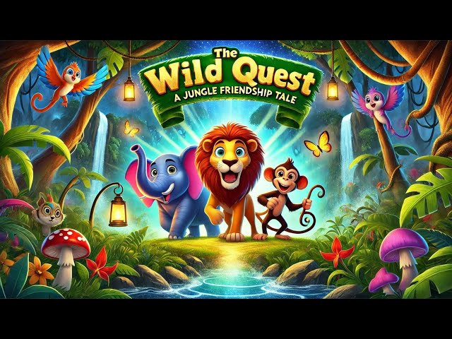 The Wild Quest: A Jungle Friendship Tale. English kids story