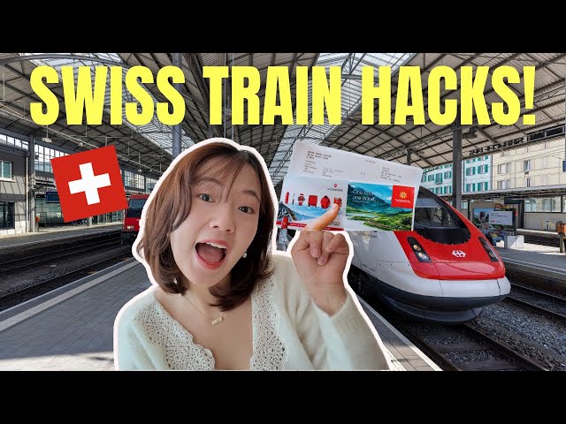 TOP 10 SWISS TRAIN HACKS TO KNOW BEFORE VISITING SWITZERLAND!