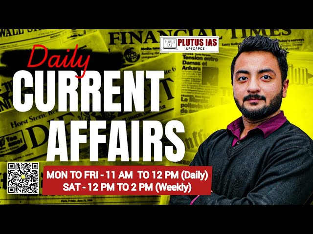 🔴 Daily Current Affair For UPSC | 31st Jan 2025 Live | Mohit Sir #currentaffairs #upsc