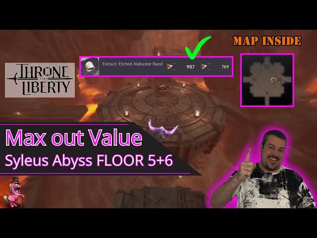 Syleus Abyss Floor5+6 Farm Guide | Earn tons of Lucent | Throne and Liberty Global Release