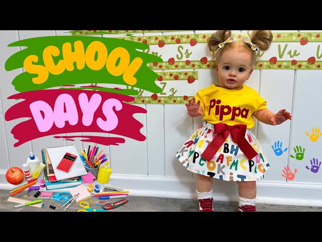 FUNNY Reborn Doll School Routine | Hello Kindergarten #reborn #rebornroleplay #rebornbaby