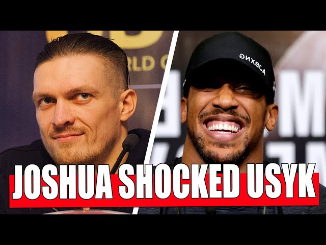 Anthony Joshua SHOCKED EVERYONE WITH THE TRANSFORMATION BEFORE THE FIGHT WITH Alexander Usyk / Fury