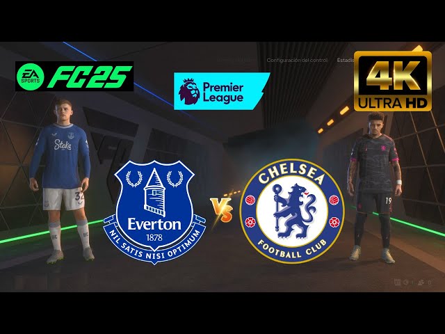 EA FC 25 - Everton vs Chelsea | Premier League 24/25 [4K-60]