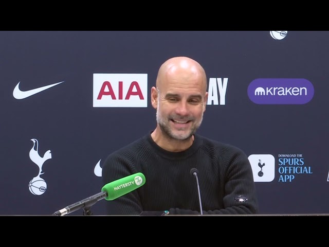 "I AM SO PROUD" 💙 | Pep Guardiola Post-Match Press Conference | Tottenham 2-1 Man City