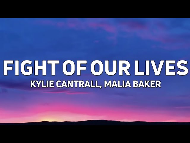 Kylie Cantrall & Malia Baker - Fight of Our Lives (From "Descendants: The Rise of Red") [Lyrics]