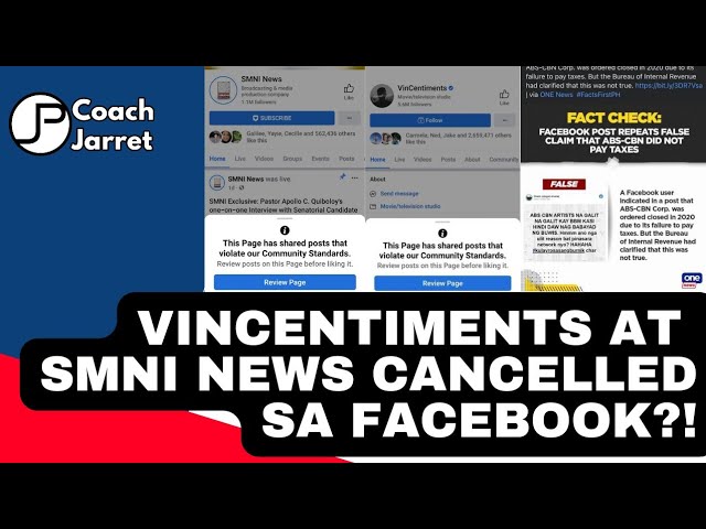 KWENTONG COACH-ERO EP 003: VINCENTIMENTS AT SMNI CANCELLED NA SA FACEBOOK?!