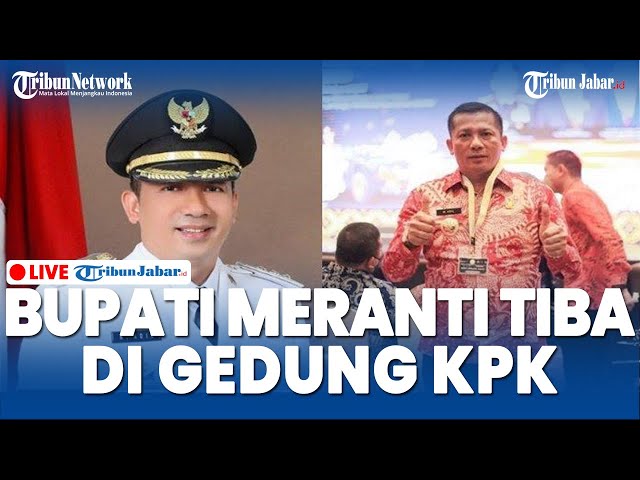 Detik-detik Bupati Meranti Muhammad Adil yang Terjaring OTT KPK Tiba di Gedung Merah Putih