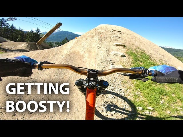 BOOSTING WHISTLER - Getting Boosty in the Bike Park | Jordan Boostmaster