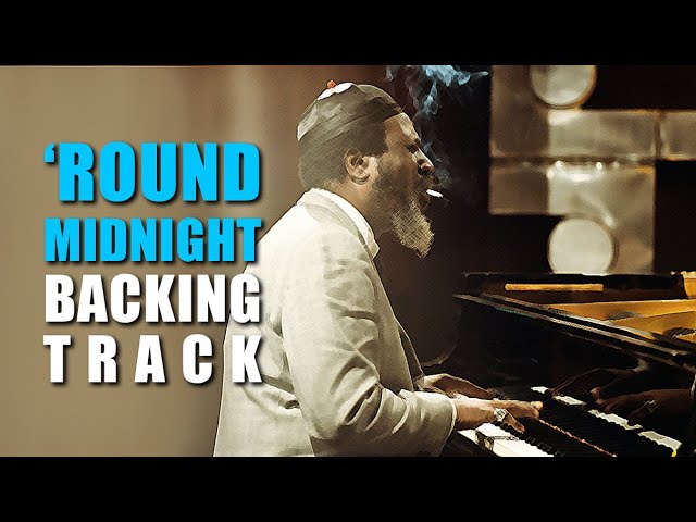 'Round Midnight Backing Track Jazz - 65bpm