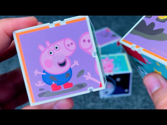 Unboxing Peppa Pig Clever Blocks Playset - Satisfying with Unboxing (ASMR Video)