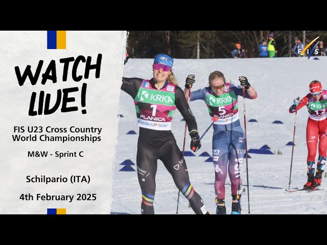 LIVE: FIS Nordic JWC 2025 Schilpario (ITA) - U23 Sprint Finals Men & Women Classic