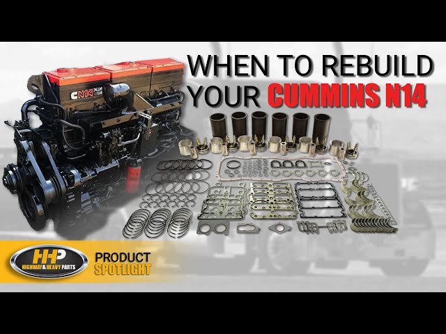 Cummins N14 Rebuild Kit: Get Your Engine Running Like New