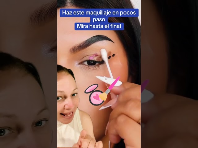 Maquíllate con tan solo estos pasos fácil #maquillaje #automaquillaje #tutorialmaquillaje #makeup