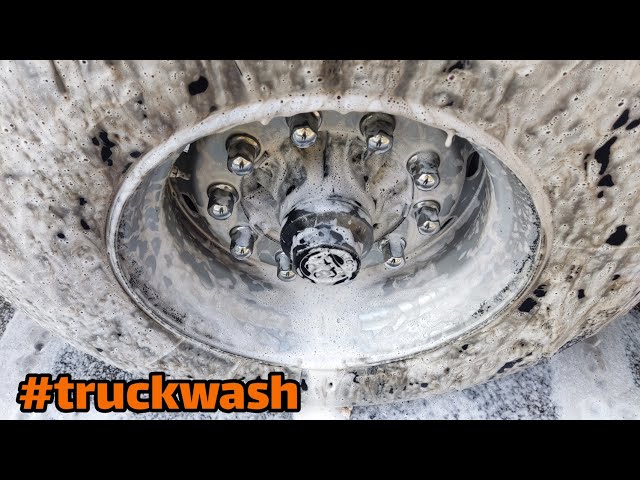 DIRTIEST TRUCK EVER! washing VOLVO F12 TRUCK! Mesmerizing Cleaning Transformations🤢 #truckwash