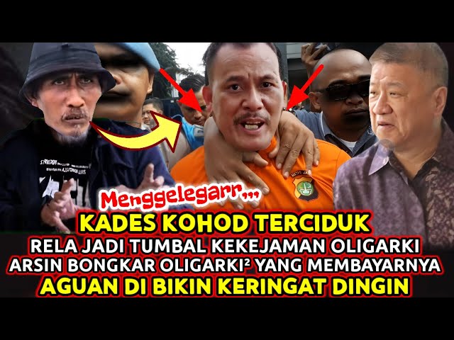 MAMPUZZ😡KADES KOHOD TERCIDUK⁉️Arsin Rela Jadi Tumbal Oligarki & Bongkar Dalang Pemasangan Pagar Laut