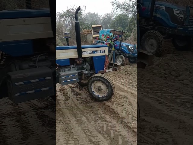 Swaraj 🎉💯🔥 tractor trolley #shorts #automobileviralvideo