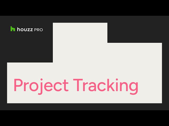 Project Tracking - Schedule, Tasks, Daily logs - Houzz Pro Bootcamp