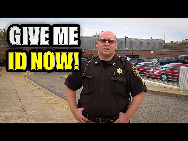 Insane Police Make A BIG Mistake!! I.D. Refusal - First Amendment Audit FAIL