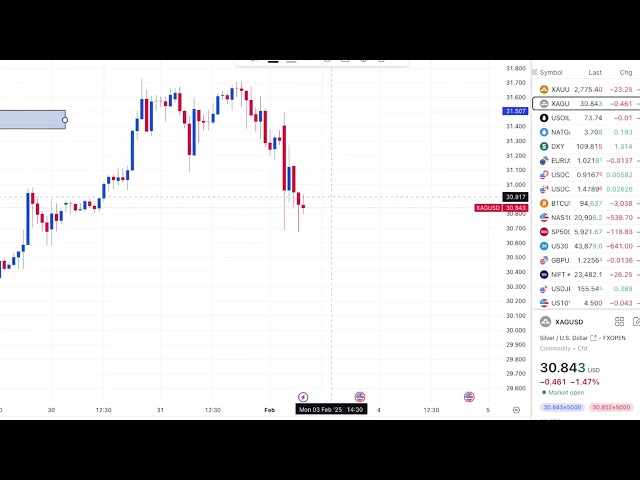 Intra Day Gold Analysis 03 Feb 2025 | US Tariffs hitting this week