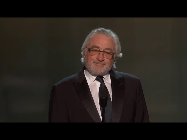 Robert De Niro  Award Acceptance Speech   26th Annual SAG Awards