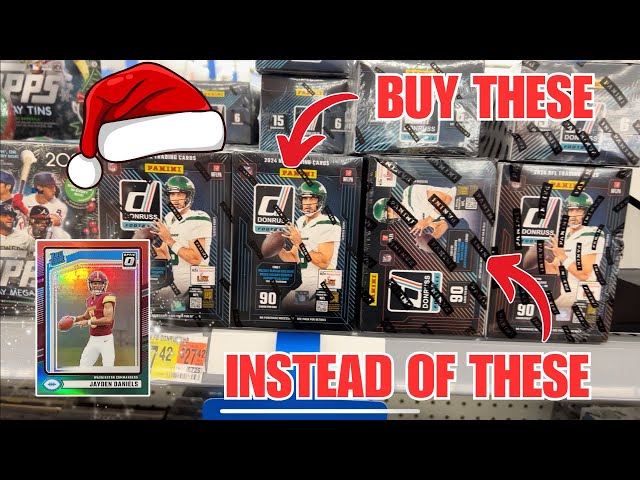 WATCH BEFORE BUYING DONRUSS RETAIL! 2024 Donruss Holiday Blaster Review