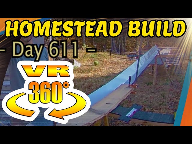 Homestead Build - Bending Your Own Custom Flashing